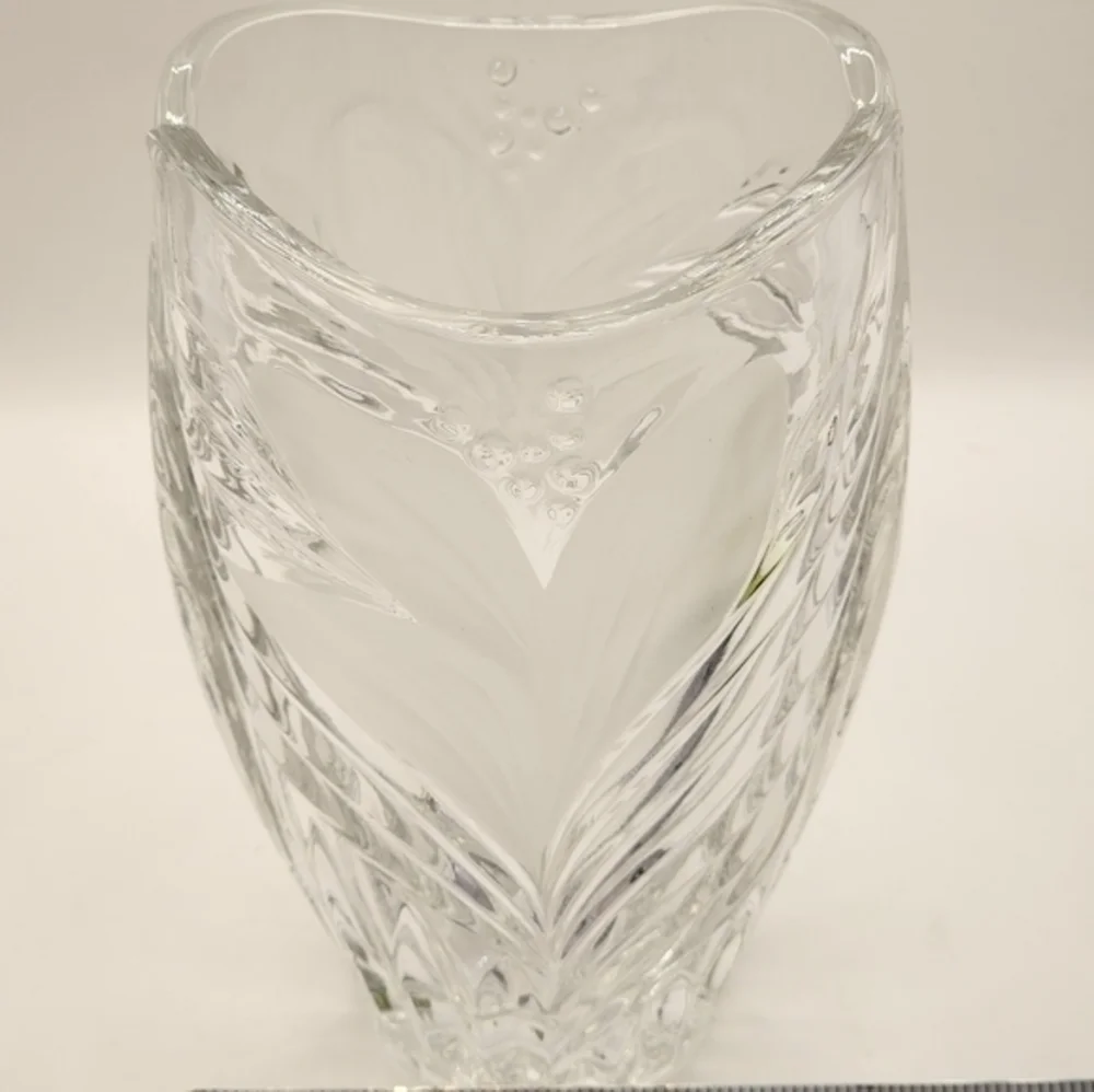 Vintage Anna Hutte Bleikristall Lead Crystal Vase Made‎ In Germany